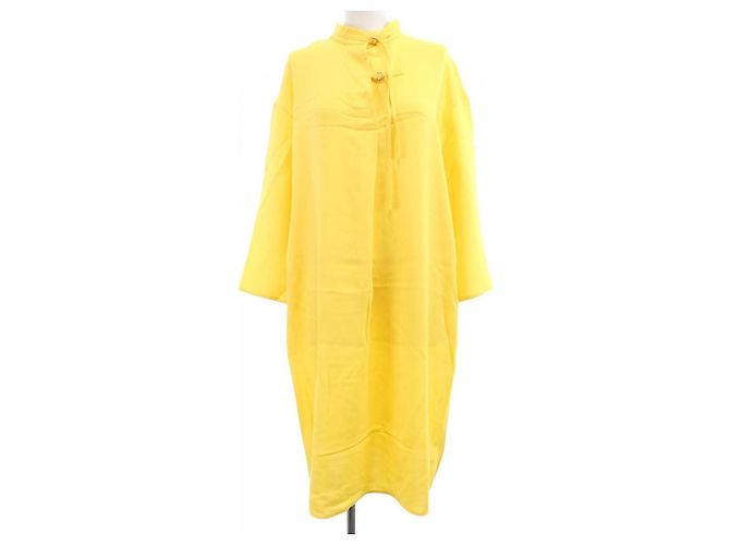 Hermès Vestido Hermes Amarillo