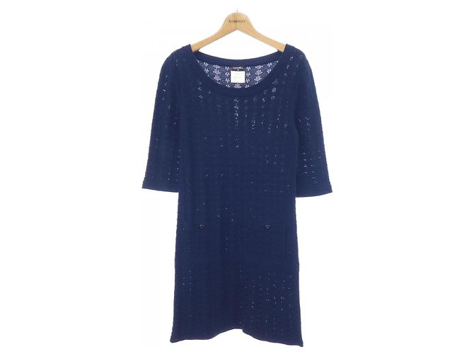 Chanel Kleid Blau