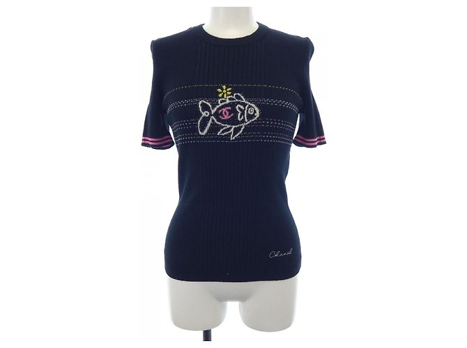 T-shirt Chanel Nero