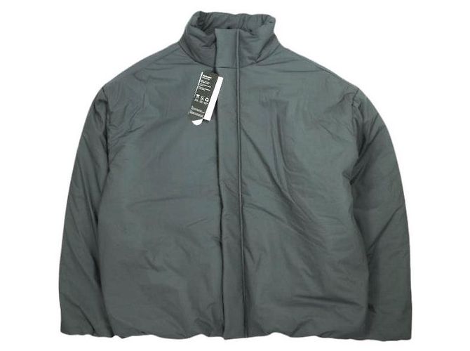 Autre Marque Giacca Puffer PrimaLoft N.HOOLYWOOD COMPILE LINE Marrone Grigio antracite