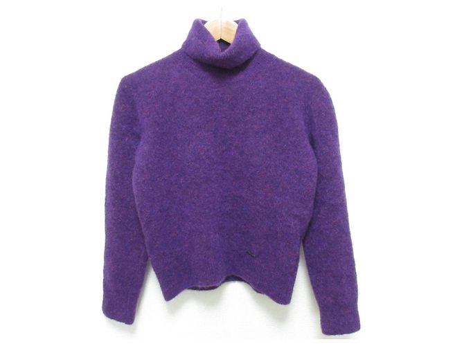 Autre Marque Dsquared2 Mohair-Rollkragenpullover Lila