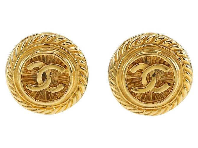 Orecchini Chanel Coco Mark D'oro