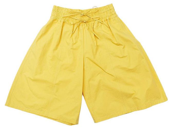 Shorts de algodão Jil Sander Amarelo