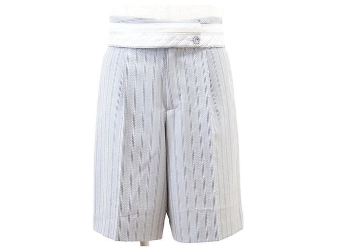 Shorts de lã Dior Marrom Cinza