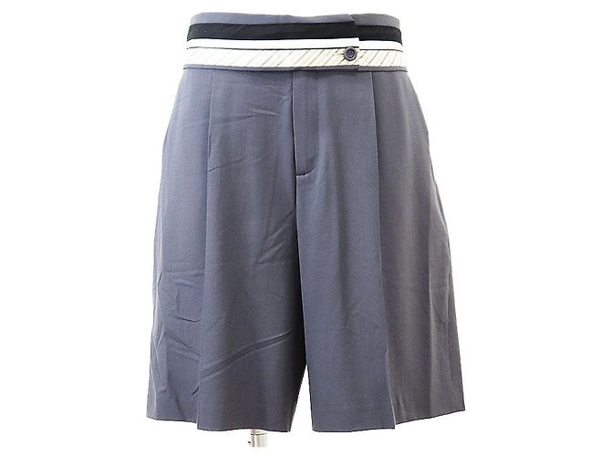 Shorts Dior 100% lã virgem Marrom