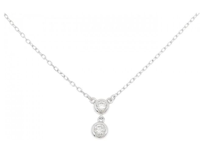 Colar Mikimoto de Au750 com Diamantes Dourado