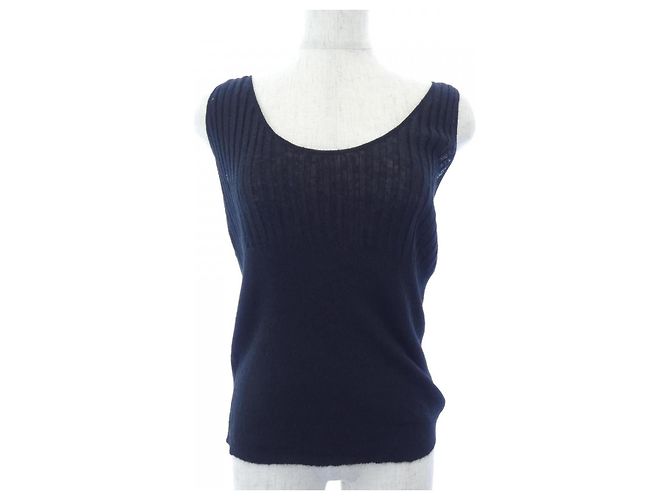 Autre Marque GIA STUDIOS Strick-Tanktop Schwarz