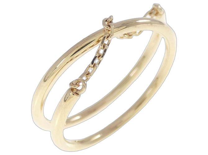Autre Marque Anello Cocoshnik in oro giallo K10 D'oro