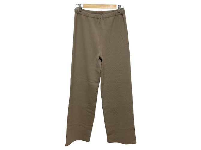 Autre Marque EVERYDAY I LIKE. Calça Milano Rib Bege