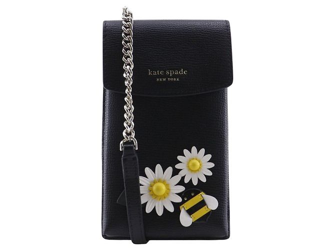 Borsa a tracolla in pelle Kate Spade 8AR00298 Nero