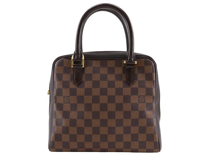 Bolso Louis Vuitton Brera en lona Damier Castaño Bronce
