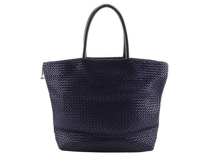 Autre Marque Borsa Tote 2way Anteprima Retecon Wirecode Blu Blu navy