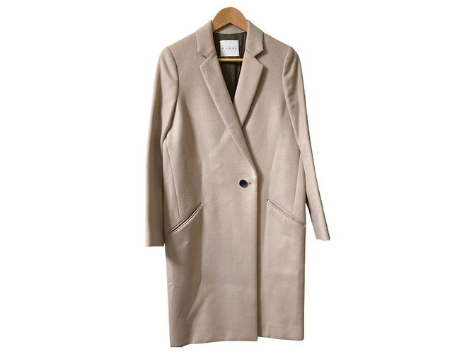 Autre Marque Abrigo Chester de lana CINOH Rosa Beige