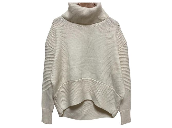Rollkragenstrickpullover Lauren Ralph Lauren Weiß
