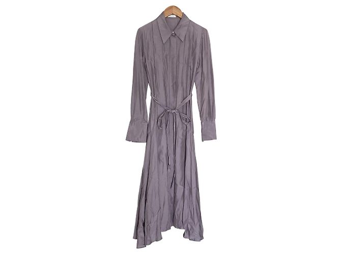 Autre Marque Vestido camisa flare FRAY I.D Roxo Lavanda