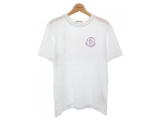 Camiseta de algodón Moncler Blanco