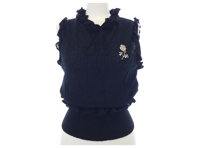 Top Chanel Nero