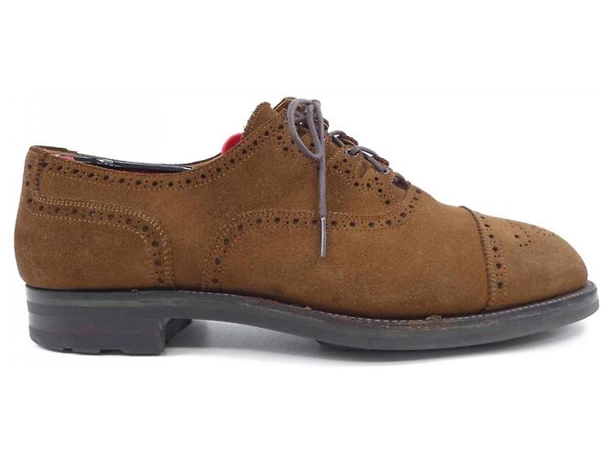 Autre Marque Schottleder-Schuhe Braun