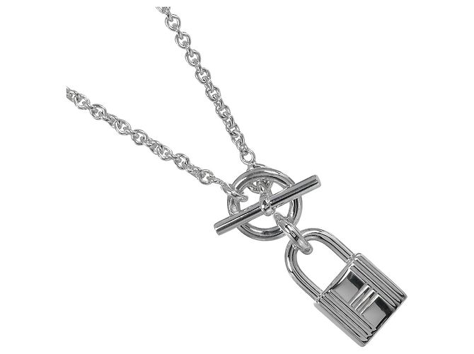 Colar Cadena Amulette em prata 925 Hermès 