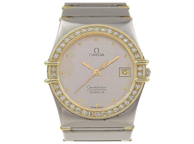 Reloj Omega Constellation en acero inoxidable Plata