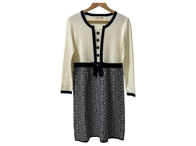 Autre Marque Strickkleid Super Beauty Weiß