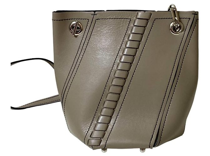 Autre Marque Mini borsa a secchiello Hex di Proenza Schouler Beige