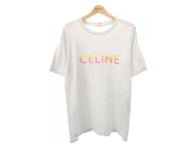 Céline T-shirt en coton CELINE Marron 