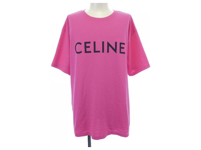 Céline Camiseta de algodón CELINE Rosa 