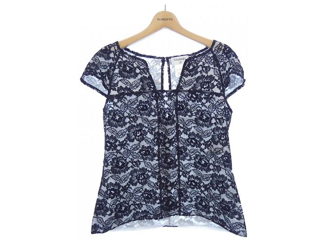 Chanel Top Schwarz