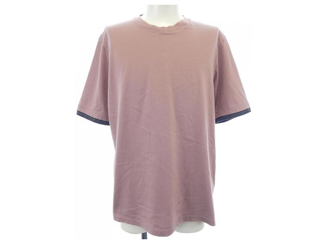 Hermès Camiseta de algodão Hermes Rosa