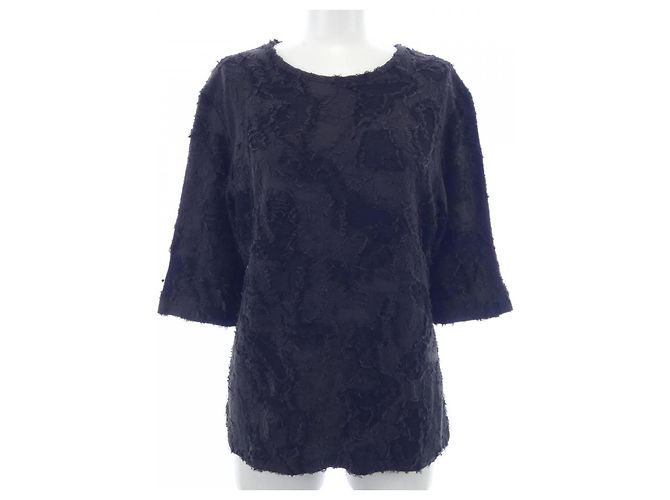 Chanel Strickoberteil Schwarz