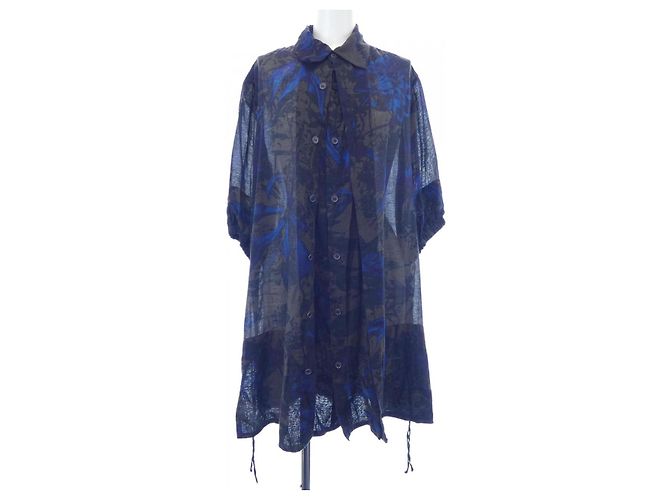 Autre Marque Camicia Y's S/S Nero Blu Cachi