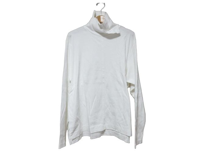 Autre Marque Top de gola alta e manga comprida SEEALL Branco