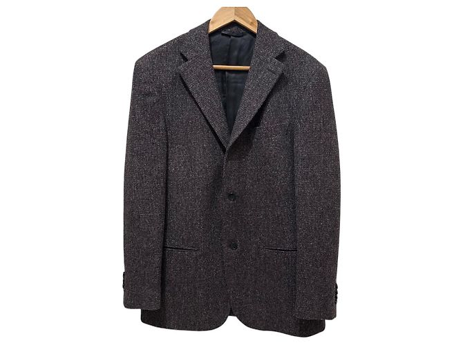 Autre Marque PIOMBO Single Breasted Tailored Jacket Brown