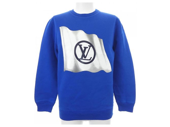 Louis Vuitton Sweatshirt Sweatshirt Blau
