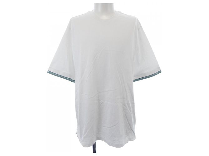 Hermès Camiseta de algodón Hermes Blanco