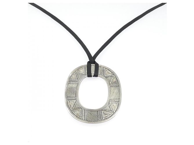 Hermès Collar Hermes Touareg 925 Silver Plata