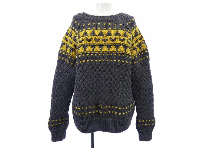 Top de malha Chanel Marrom