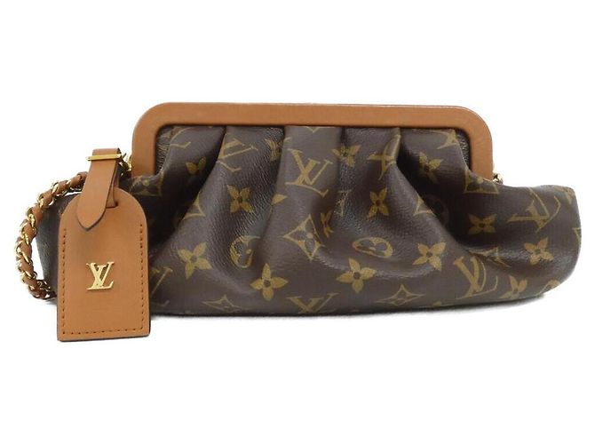 Boulogne Borsa a Spalla Louis Vuitton Monogram Marrone