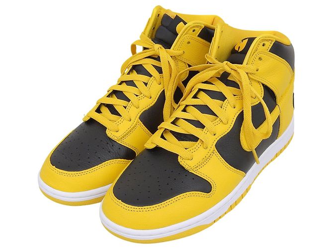 Autre Marque Sneakers alte NIKE DUNK HIGH RETRO PRM Nero Giallo