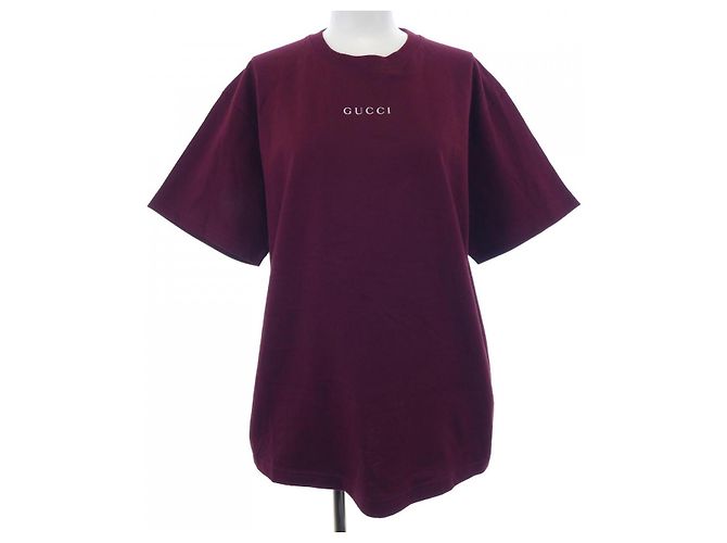 Camiseta de algodón Gucci Roja
