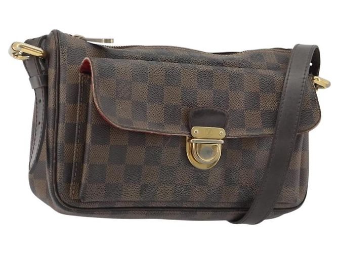 LOUIS VUITTON Borsa a tracolla Damier Ebene Ravello GM N60006 LV Auth 190860