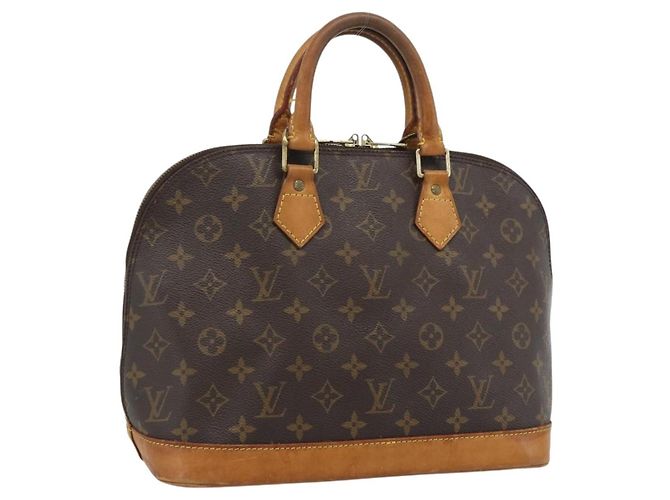 LOUIS VUITTON Bolsa Monogram Alma M51130 LV Auth BA13949 Monograma