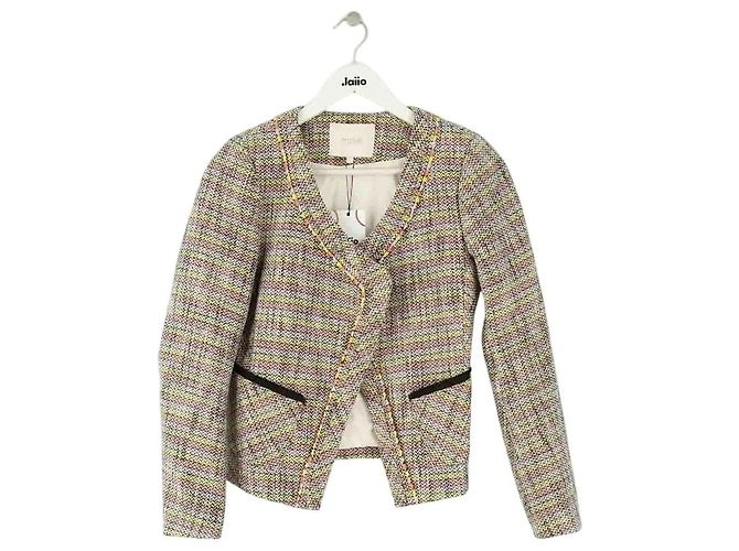 Blazer Maje de algodón rosa 