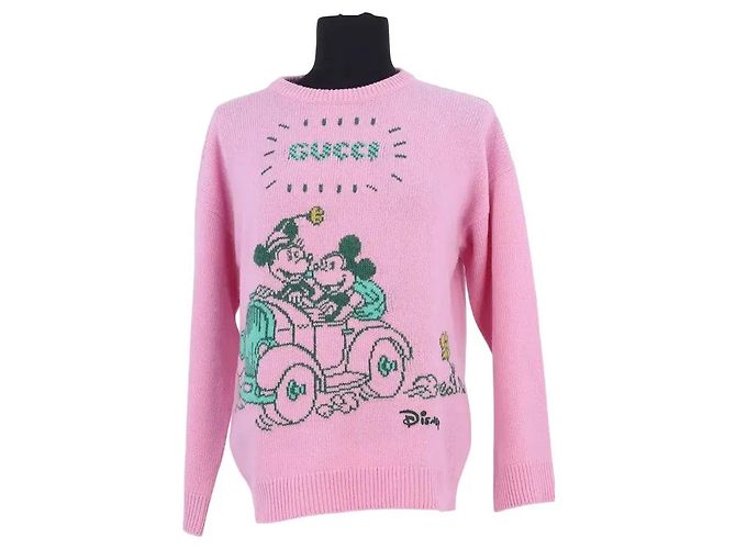 Gucci Rosa Wollpullover Pink