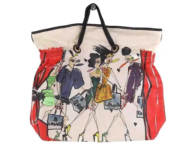 Lanvin Handtasche weiß