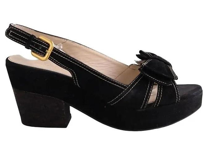 Prada Schwarze Absätze