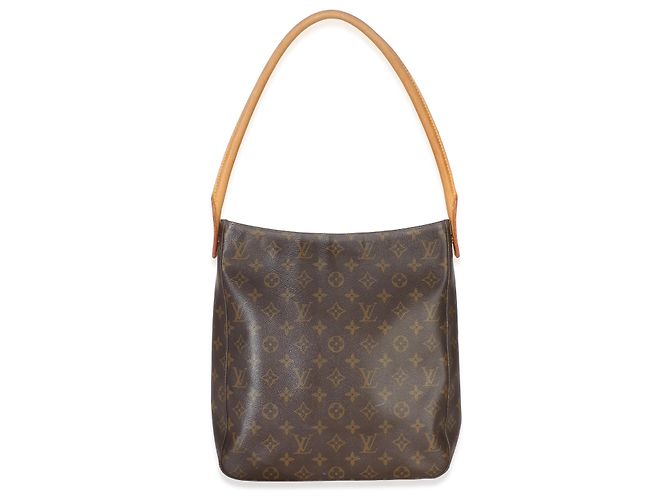 Louis Vuitton Monogram Canvas Looping GM Marrom