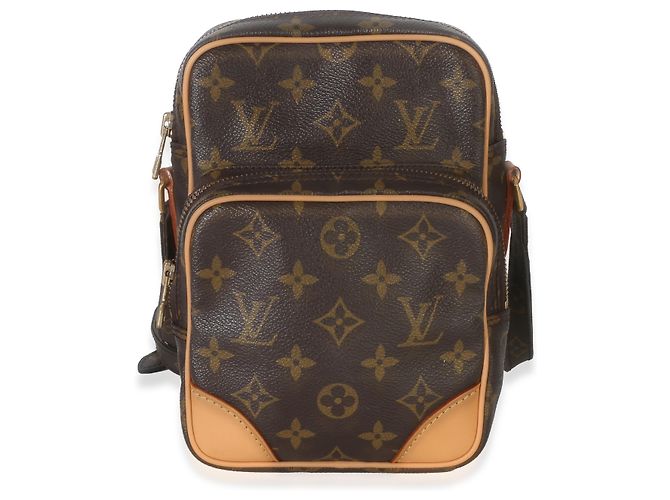 Bolsa Amazone em canvas Monogram Louis Vuitton Marrom