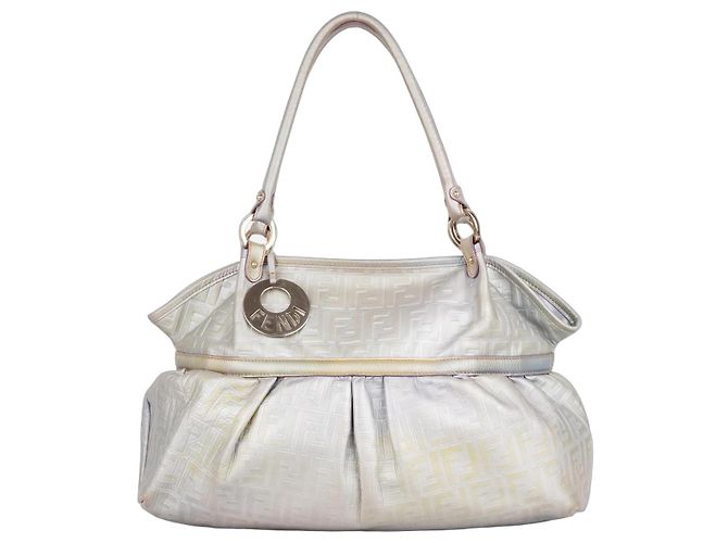 Borsa Fendi 2000s Iridescent Ombre Zucca Monogram‚Chef‘